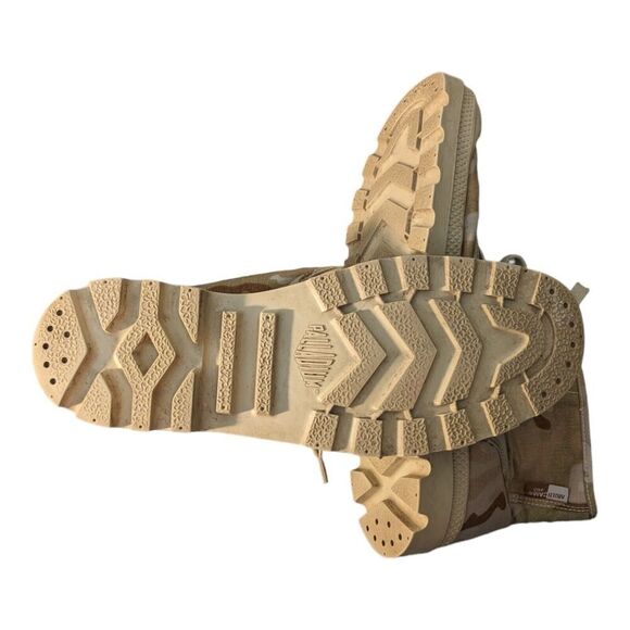 Palladium Pampa High Multicam Shoe For Men Arid Camo Size 13 - Picture 5 of 7